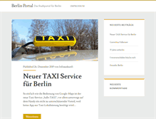 Tablet Screenshot of berlinportal.info